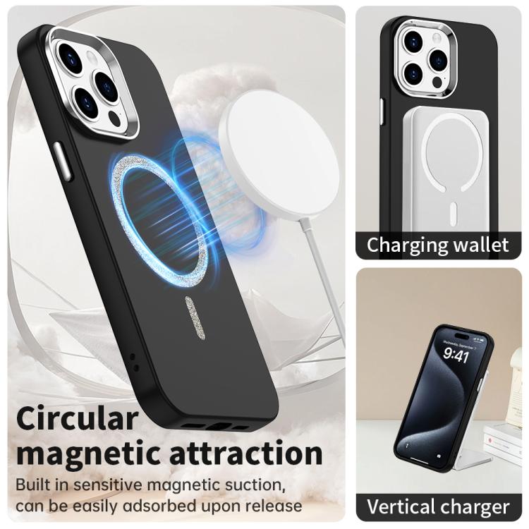 Glitter Series Magsafe PC Hybrid TPU Phone Case, For iPhone 15 Pro, For iPhone 15 Plus, For iPhone 15, For iPhone 14 Plus, For iPhone 14, For iPhone 14 Pro Apple Accessories enggli5486 iPhone 15 Pro - APEXEL INDIA - Mobile Lens - Mobile Camera Lens - Cellphone Accessories - Phone Lens - Smartphone Lens