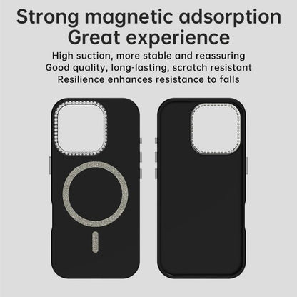 Glitter Rhinestones Series Magsafe PC Hybrid TPU Phone Case, For iPhone 16 Pro Max, For iPhone 16 Pro, For iPhone 16 Plus, For iPhone 16, For iPhone 15 Pro Max, For iPhone 15 Pro Apple Accessories enggli5555 iPhone 16 Pro Max - APEXEL INDIA - Mobile Lens - Mobile Camera Lens - Cellphone Accessories - Phone Lens - Smartphone Lens