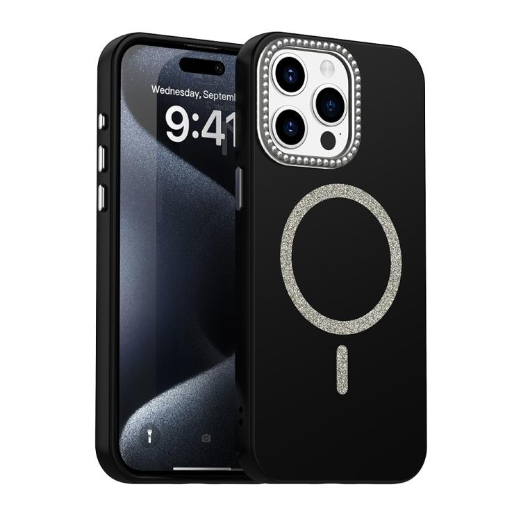 Glitter Rhinestones Series Magsafe PC Hybrid TPU Phone Case, For iPhone 16 Pro Max, For iPhone 16 Pro, For iPhone 16 Plus, For iPhone 16, For iPhone 15 Pro Max, For iPhone 15 Pro Apple Accessories enggli5555 iPhone 16 Pro Max - APEXEL INDIA - Mobile Lens - Mobile Camera Lens - Cellphone Accessories - Phone Lens - Smartphone Lens
