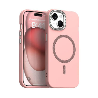 Glitter Rhinestones Series Magsafe PC Hybrid TPU Phone Case, For iPhone 15 Plus, For iPhone 15, For iPhone 14 Plus, For iPhone 14, For iPhone 14 Pro, For iPhone 14 Pro Max Apple Accessories enggli5556 iPhone 15 Plus - APEXEL INDIA - Mobile Lens - Mobile Camera Lens - Cellphone Accessories - Phone Lens - Smartphone Lens
