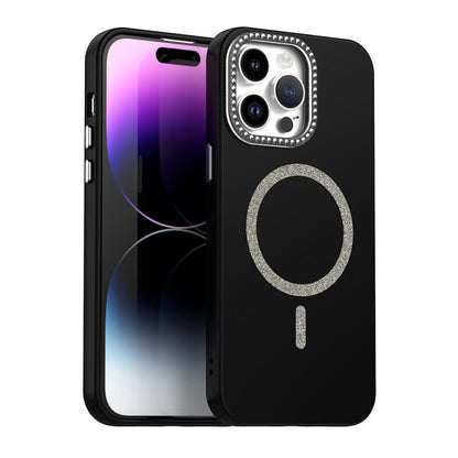 Glitter Rhinestones Series Magsafe PC Hybrid TPU Phone Case, For iPhone 15 Plus, For iPhone 15, For iPhone 14 Plus, For iPhone 14, For iPhone 14 Pro, For iPhone 14 Pro Max Apple Accessories enggli5556 iPhone 15 Plus - APEXEL INDIA - Mobile Lens - Mobile Camera Lens - Cellphone Accessories - Phone Lens - Smartphone Lens