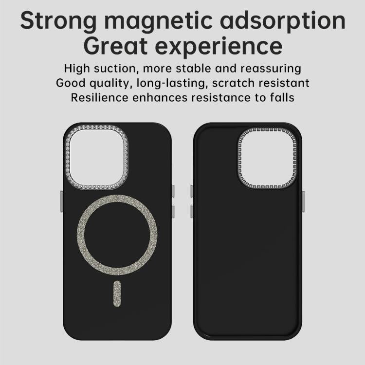 Glitter Rhinestones Series Magsafe PC Hybrid TPU Phone Case, For iPhone 13 Pro Max, For iPhone 13 Pro, For iPhone 13, For iPhone 12, For iPhone 12 Pro Max, For iPhone 12 Pro Apple Accessories enggli5557 More iPhone Cases - APEXEL INDIA - Mobile Lens - Mobile Camera Lens - Cellphone Accessories - Phone Lens - Smartphone Lens