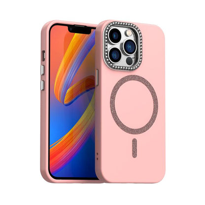Glitter Rhinestones Series Magsafe PC Hybrid TPU Phone Case, For iPhone 13 Pro Max, For iPhone 13 Pro, For iPhone 13, For iPhone 12, For iPhone 12 Pro Max, For iPhone 12 Pro Apple Accessories enggli5557 More iPhone Cases - APEXEL INDIA - Mobile Lens - Mobile Camera Lens - Cellphone Accessories - Phone Lens - Smartphone Lens