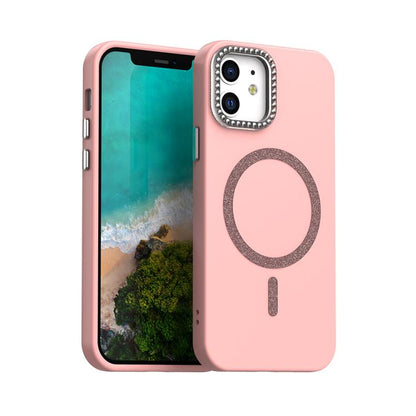 Glitter Rhinestones Series Magsafe PC Hybrid TPU Phone Case, For iPhone 13 Pro Max, For iPhone 13 Pro, For iPhone 13, For iPhone 12, For iPhone 12 Pro Max, For iPhone 12 Pro Apple Accessories enggli5557 More iPhone Cases - APEXEL INDIA - Mobile Lens - Mobile Camera Lens - Cellphone Accessories - Phone Lens - Smartphone Lens