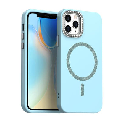 Glitter Rhinestones Series Magsafe PC Hybrid TPU Phone Case, For iPhone 13 Pro Max, For iPhone 13 Pro, For iPhone 13, For iPhone 12, For iPhone 12 Pro Max, For iPhone 12 Pro Apple Accessories enggli5557 More iPhone Cases - APEXEL INDIA - Mobile Lens - Mobile Camera Lens - Cellphone Accessories - Phone Lens - Smartphone Lens