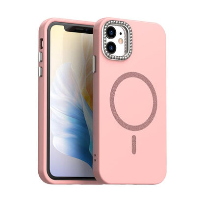 Glitter Rhinestones Series Magsafe PC Hybrid TPU Phone Case, For iPhone 11 Pro Max, For iPhone 11, For iPhone 11 Pro Apple Accessories enggli5559 More iPhone Cases - APEXEL INDIA - Mobile Lens - Mobile Camera Lens - Cellphone Accessories - Phone Lens - Smartphone Lens