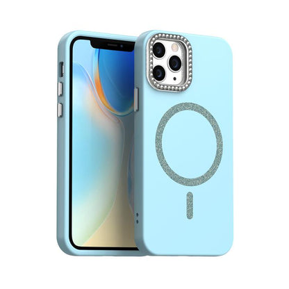 Glitter Rhinestones Series Magsafe PC Hybrid TPU Phone Case, For iPhone 11 Pro Max, For iPhone 11, For iPhone 11 Pro Apple Accessories enggli5559 More iPhone Cases - APEXEL INDIA - Mobile Lens - Mobile Camera Lens - Cellphone Accessories - Phone Lens - Smartphone Lens
