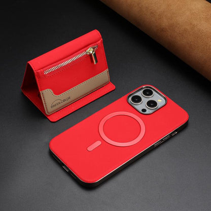 Zipper Horizontal Magnetic Card Bag RFID MagSafe Phone Case, For iPhone 15 Pro Max, For iPhone 15 Pro, For iPhone 15 Plus, For iPhone 15 Apple Accessories engzip5564 iPhone 15 Pro Max - APEXEL INDIA - Mobile Lens - Mobile Camera Lens - Cellphone Accessories - Phone Lens - Smartphone Lens