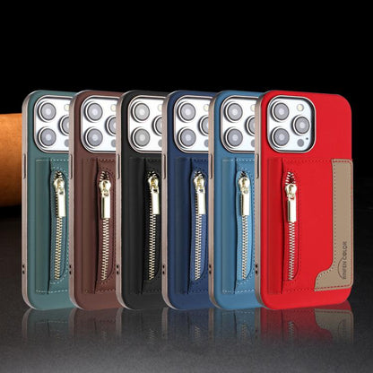 Zipper Horizontal Magnetic Card Bag RFID MagSafe Phone Case, For iPhone 15 Pro Max, For iPhone 15 Pro, For iPhone 15 Plus, For iPhone 15 Apple Accessories engzip5564 iPhone 15 Pro Max - APEXEL INDIA - Mobile Lens - Mobile Camera Lens - Cellphone Accessories - Phone Lens - Smartphone Lens