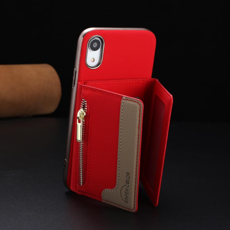 Zipper Horizontal Magnetic Card Bag RFID MagSafe Phone Case, For iPhone XR, For iPhone 8 Plus / 7 Plus, For iPhone 8 / 7 / 6 Apple Accessories engzip5567 More iPhone Cases - APEXEL INDIA - Mobile Lens - Mobile Camera Lens - Cellphone Accessories - Phone Lens - Smartphone Lens