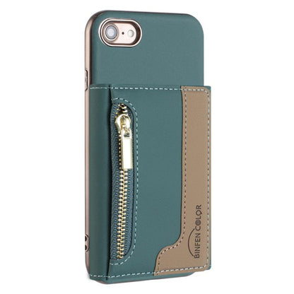 Zipper Horizontal Magnetic Card Bag RFID MagSafe Phone Case, For iPhone XR, For iPhone 8 Plus / 7 Plus, For iPhone 8 / 7 / 6 Apple Accessories engzip5567 More iPhone Cases - APEXEL INDIA - Mobile Lens - Mobile Camera Lens - Cellphone Accessories - Phone Lens - Smartphone Lens