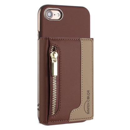 Zipper Horizontal Magnetic Card Bag RFID MagSafe Phone Case, For iPhone XR, For iPhone 8 Plus / 7 Plus, For iPhone 8 / 7 / 6 Apple Accessories engzip5567 More iPhone Cases - APEXEL INDIA - Mobile Lens - Mobile Camera Lens - Cellphone Accessories - Phone Lens - Smartphone Lens
