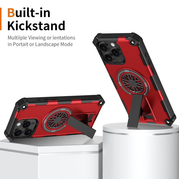 Shockproof Kickstand Metallic Shaft MagSafe Phone Case, For iPhone 16 Pro Max, For iPhone 16 Plus, For iPhone 16 Apple Accessories engsho5576 iPhone 16 Pro Max - APEXEL INDIA - Mobile Lens - Mobile Camera Lens - Cellphone Accessories - Phone Lens - Smartphone Lens