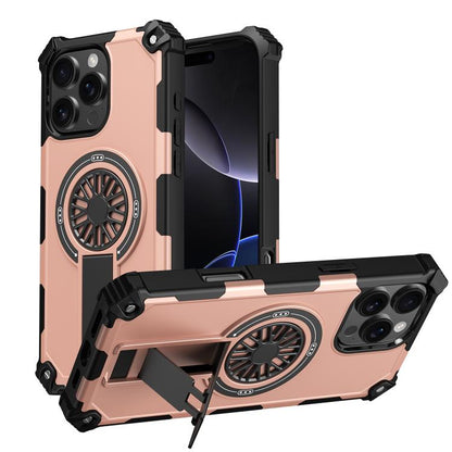 Shockproof Kickstand Metallic Shaft MagSafe Phone Case, For iPhone 16 Pro Max, For iPhone 16 Plus, For iPhone 16 Apple Accessories engsho5576 iPhone 16 Pro Max - APEXEL INDIA - Mobile Lens - Mobile Camera Lens - Cellphone Accessories - Phone Lens - Smartphone Lens