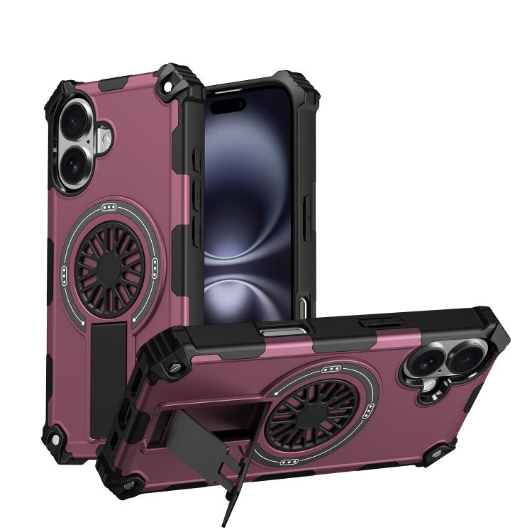 Shockproof Kickstand Metallic Shaft MagSafe Phone Case, For iPhone 16 Pro Max, For iPhone 16 Plus, For iPhone 16 Apple Accessories engsho5576 iPhone 16 Pro Max - APEXEL INDIA - Mobile Lens - Mobile Camera Lens - Cellphone Accessories - Phone Lens - Smartphone Lens