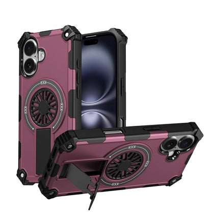Shockproof Kickstand Metallic Shaft MagSafe Phone Case, For iPhone 16 Pro Max, For iPhone 16 Plus, For iPhone 16 Apple Accessories engsho5576 iPhone 16 Pro Max - APEXEL INDIA - Mobile Lens - Mobile Camera Lens - Cellphone Accessories - Phone Lens - Smartphone Lens