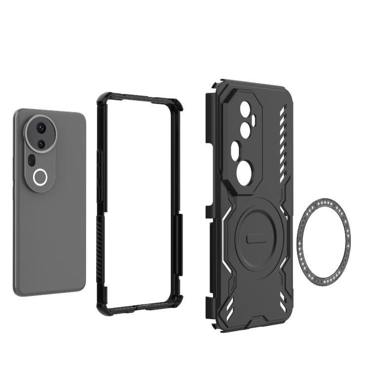 Butterfly Armor MagSafe Magnetic Ring Shockproof Phone Case, For vivo S20 Pro