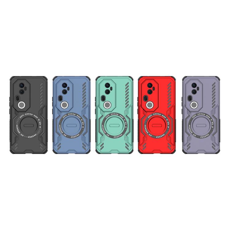 Butterfly Armor MagSafe Magnetic Ring Shockproof Phone Case, For vivo S20 Pro