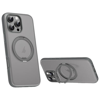 Solid Color 360 Degree Rotating Holder MagSafe Magnetic Phone Case, For iPhone 16 Pro Max, For iPhone 16 Pro, For iPhone 15 Pro Max Apple Accessories engsol5595 iPhone 16 Pro Max - APEXEL INDIA - Mobile Lens - Mobile Camera Lens - Cellphone Accessories - Phone Lens - Smartphone Lens