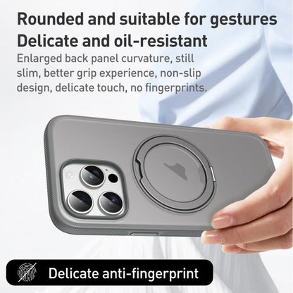 Solid Color 360 Degree Rotating Holder MagSafe Magnetic Phone Case, For iPhone 16 Pro Max, For iPhone 16 Pro, For iPhone 15 Pro Max Apple Accessories engsol5595 iPhone 16 Pro Max - APEXEL INDIA - Mobile Lens - Mobile Camera Lens - Cellphone Accessories - Phone Lens - Smartphone Lens
