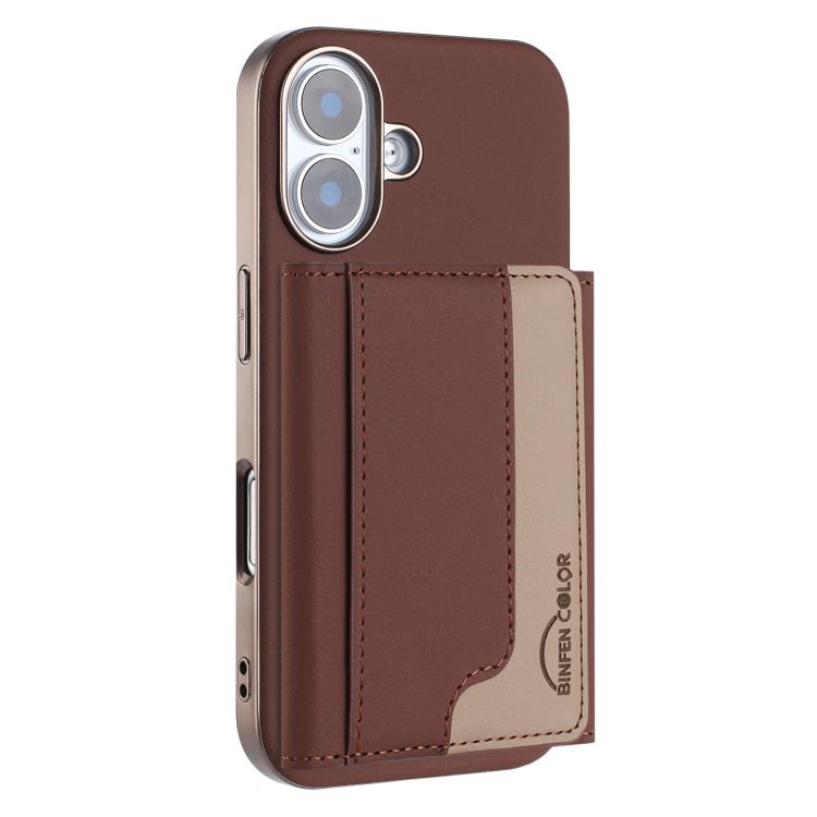 Colour Matching Horizontal Magnetic Card Bag RFID MagSafe Phone Case, For iPhone 16 Pro Max, For iPhone 16 Pro, For iPhone 16 Plus, For iPhone 16 Apple Accessories engcol5597 iPhone 16 Pro Max - APEXEL INDIA - Mobile Lens - Mobile Camera Lens - Cellphone Accessories - Phone Lens - Smartphone Lens