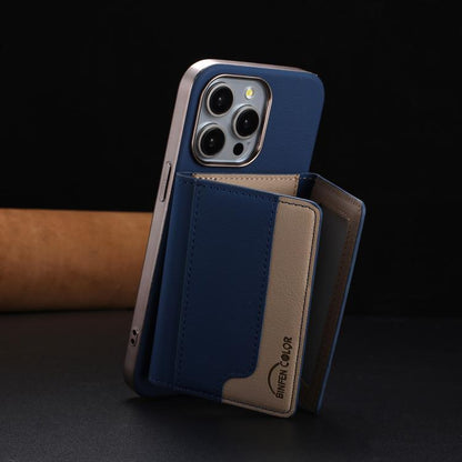 Colour Matching Horizontal Magnetic Card Bag RFID MagSafe Phone Case, For iPhone 12 Pro Max, For iPhone 11 Pro Max, For iPhone 11, For iPhone 11 Pro Apple Accessories engcol5546 More iPhone Cases - APEXEL INDIA - Mobile Lens - Mobile Camera Lens - Cellphone Accessories - Phone Lens - Smartphone Lens