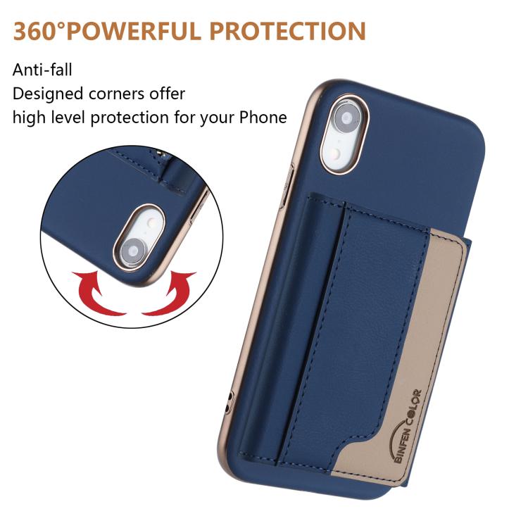 Colour Matching Horizontal Magnetic Card Bag RFID MagSafe Phone Case, For iPhone XR, For iPhone 8 Plus / 7 Plus, For iPhone 8 / 7 / 6 Apple Accessories engcol5599 More iPhone Cases - APEXEL INDIA - Mobile Lens - Mobile Camera Lens - Cellphone Accessories - Phone Lens - Smartphone Lens