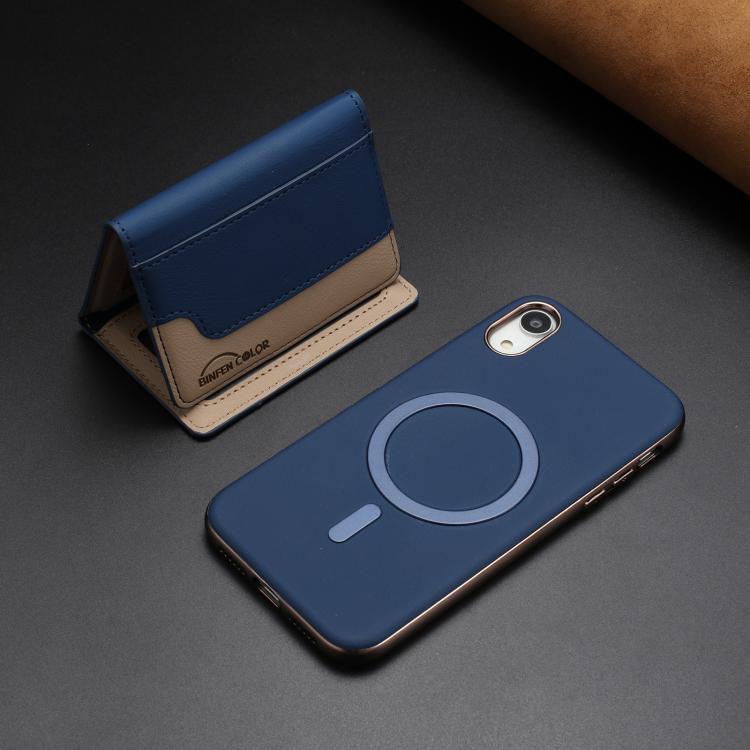 Colour Matching Horizontal Magnetic Card Bag RFID MagSafe Phone Case, For iPhone XR, For iPhone 8 Plus / 7 Plus, For iPhone 8 / 7 / 6 Apple Accessories engcol5599 More iPhone Cases - APEXEL INDIA - Mobile Lens - Mobile Camera Lens - Cellphone Accessories - Phone Lens - Smartphone Lens