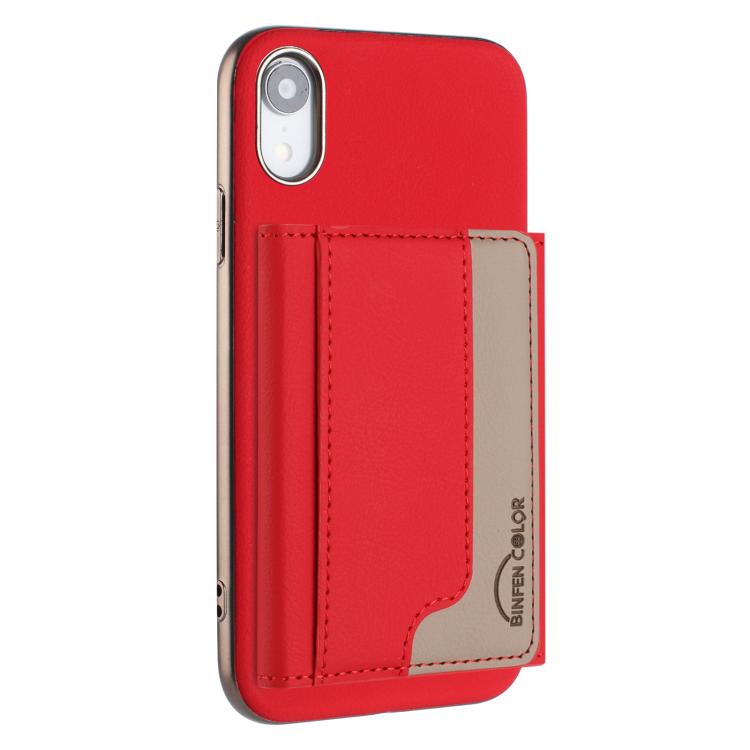 Colour Matching Horizontal Magnetic Card Bag RFID MagSafe Phone Case, For iPhone XR, For iPhone 8 Plus / 7 Plus, For iPhone 8 / 7 / 6 Apple Accessories engcol5599 More iPhone Cases - APEXEL INDIA - Mobile Lens - Mobile Camera Lens - Cellphone Accessories - Phone Lens - Smartphone Lens