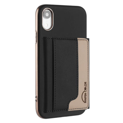 Colour Matching Horizontal Magnetic Card Bag RFID MagSafe Phone Case, For iPhone XR, For iPhone 8 Plus / 7 Plus, For iPhone 8 / 7 / 6 Apple Accessories engcol5599 More iPhone Cases - APEXEL INDIA - Mobile Lens - Mobile Camera Lens - Cellphone Accessories - Phone Lens - Smartphone Lens