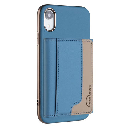 Colour Matching Horizontal Magnetic Card Bag RFID MagSafe Phone Case, For iPhone XR, For iPhone 8 Plus / 7 Plus, For iPhone 8 / 7 / 6 Apple Accessories engcol5599 More iPhone Cases - APEXEL INDIA - Mobile Lens - Mobile Camera Lens - Cellphone Accessories - Phone Lens - Smartphone Lens