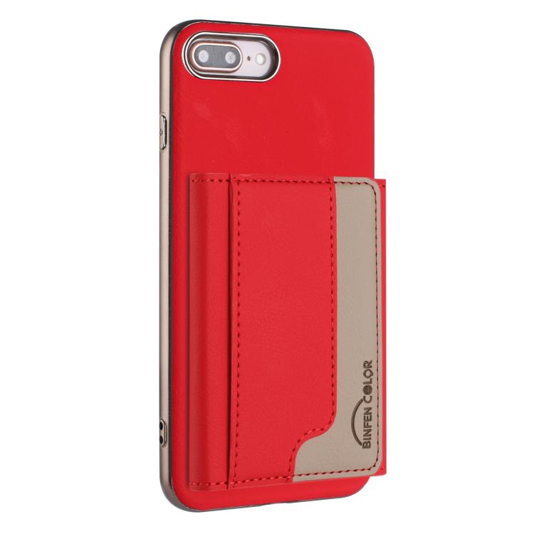 Colour Matching Horizontal Magnetic Card Bag RFID MagSafe Phone Case, For iPhone XR, For iPhone 8 Plus / 7 Plus, For iPhone 8 / 7 / 6 Apple Accessories engcol5599 More iPhone Cases - APEXEL INDIA - Mobile Lens - Mobile Camera Lens - Cellphone Accessories - Phone Lens - Smartphone Lens