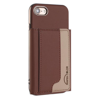 Colour Matching Horizontal Magnetic Card Bag RFID MagSafe Phone Case, For iPhone XR, For iPhone 8 Plus / 7 Plus, For iPhone 8 / 7 / 6 Apple Accessories engcol5599 More iPhone Cases - APEXEL INDIA - Mobile Lens - Mobile Camera Lens - Cellphone Accessories - Phone Lens - Smartphone Lens