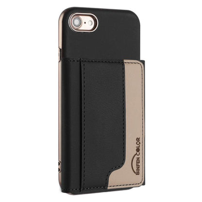 Colour Matching Horizontal Magnetic Card Bag RFID MagSafe Phone Case, For iPhone XR, For iPhone 8 Plus / 7 Plus, For iPhone 8 / 7 / 6 Apple Accessories engcol5599 More iPhone Cases - APEXEL INDIA - Mobile Lens - Mobile Camera Lens - Cellphone Accessories - Phone Lens - Smartphone Lens