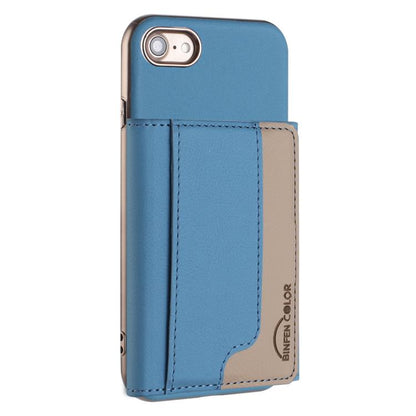 Colour Matching Horizontal Magnetic Card Bag RFID MagSafe Phone Case, For iPhone XR, For iPhone 8 Plus / 7 Plus, For iPhone 8 / 7 / 6 Apple Accessories engcol5599 More iPhone Cases - APEXEL INDIA - Mobile Lens - Mobile Camera Lens - Cellphone Accessories - Phone Lens - Smartphone Lens