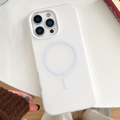 Skin Feel MagSafe Magnetic PC Hybrid TPU Phone Case, For iPhone 16 Pro Max, For iPhone 16 Pro Apple Accessories engski5600 iPhone 16 Pro Max - APEXEL INDIA - Mobile Lens - Mobile Camera Lens - Cellphone Accessories - Phone Lens - Smartphone Lens