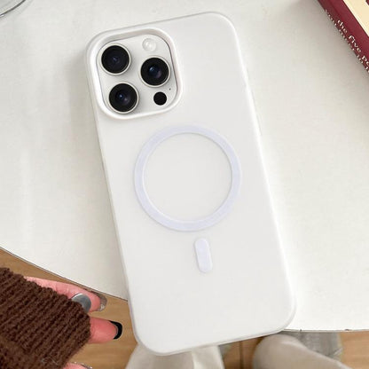 Skin Feel MagSafe Magnetic PC Hybrid TPU Phone Case, For iPhone 15 Pro, For iPhone 15 Plus Apple Accessories engski5547 iPhone 15 Pro - APEXEL INDIA - Mobile Lens - Mobile Camera Lens - Cellphone Accessories - Phone Lens - Smartphone Lens