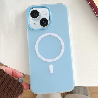 Skin Feel MagSafe Magnetic PC Hybrid TPU Phone Case, For iPhone 15, For iPhone 14 Plus Apple Accessories engski5548 iPhone 15 - APEXEL INDIA - Mobile Lens - Mobile Camera Lens - Cellphone Accessories - Phone Lens - Smartphone Lens