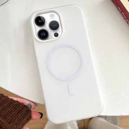 Skin Feel MagSafe Magnetic PC Hybrid TPU Phone Case, For iPhone 12, For iPhone 12 Pro Max Apple Accessories engski5553 More iPhone Cases - APEXEL INDIA - Mobile Lens - Mobile Camera Lens - Cellphone Accessories - Phone Lens - Smartphone Lens