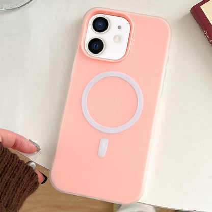 Skin Feel MagSafe Magnetic PC Hybrid TPU Phone Case, For iPhone 12, For iPhone 12 Pro Max Apple Accessories engski5553 More iPhone Cases - APEXEL INDIA - Mobile Lens - Mobile Camera Lens - Cellphone Accessories - Phone Lens - Smartphone Lens