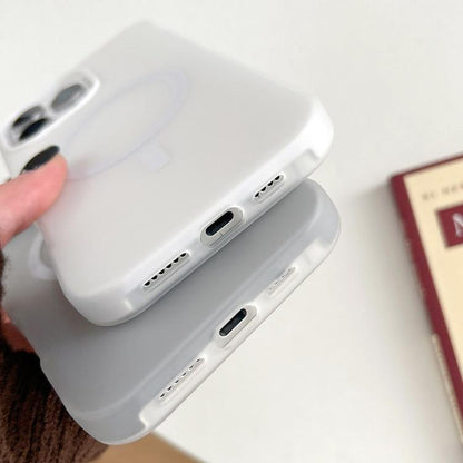 Skin Feel MagSafe Magnetic PC Hybrid TPU Phone Case, For iPhone 12, For iPhone 12 Pro Max Apple Accessories engski5553 More iPhone Cases - APEXEL INDIA - Mobile Lens - Mobile Camera Lens - Cellphone Accessories - Phone Lens - Smartphone Lens