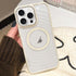 Diamond Lens Frame MagSafe Wave Texture Clear Phone Case, For iPhone 16 Pro Max, For iPhone 16 Pro, For iPhone 16, For iPhone 15 Pro Max Apple Accessories engdia5603 iPhone 16 Pro Max - APEXEL INDIA - Mobile Lens - Mobile Camera Lens - Cellphone Accessories - Phone Lens - Smartphone Lens