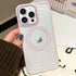 Diamond Lens Frame MagSafe Wave Texture Clear Phone Case, For iPhone 16 Pro Max, For iPhone 16 Pro, For iPhone 16, For iPhone 15 Pro Max Apple Accessories engdia5603 iPhone 16 Pro Max - APEXEL INDIA - Mobile Lens - Mobile Camera Lens - Cellphone Accessories - Phone Lens - Smartphone Lens