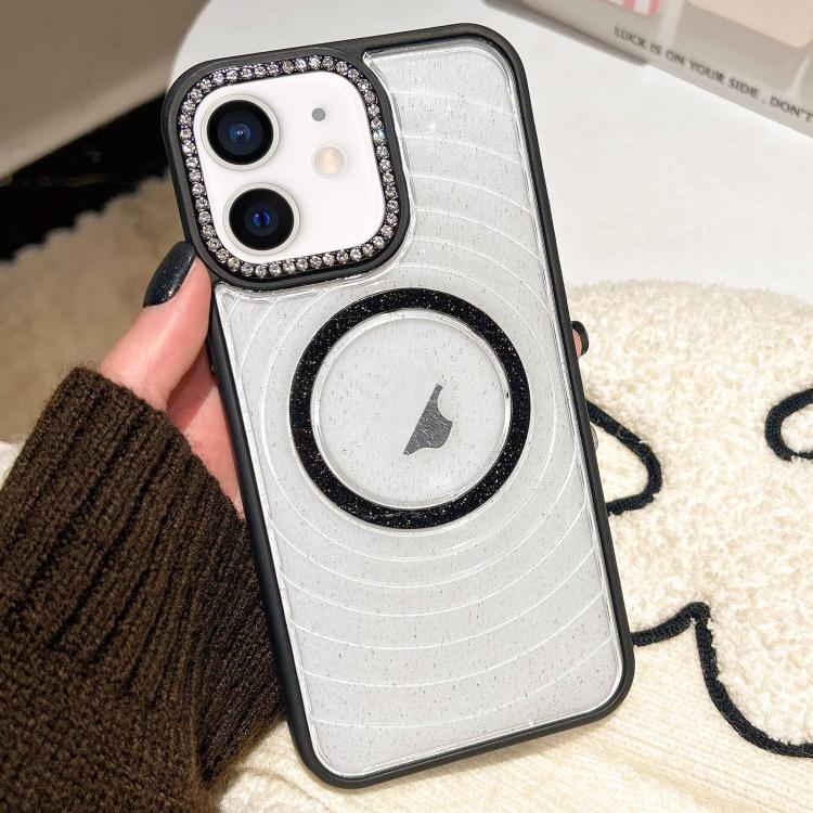 Diamond Lens Frame MagSafe Wave Texture Clear Phone Case, For iPhone 12, For iPhone 12 Pro Max, For iPhone 12 Pro, For iPhone 11 Apple Accessories engdia5556 More iPhone Cases - APEXEL INDIA - Mobile Lens - Mobile Camera Lens - Cellphone Accessories - Phone Lens - Smartphone Lens