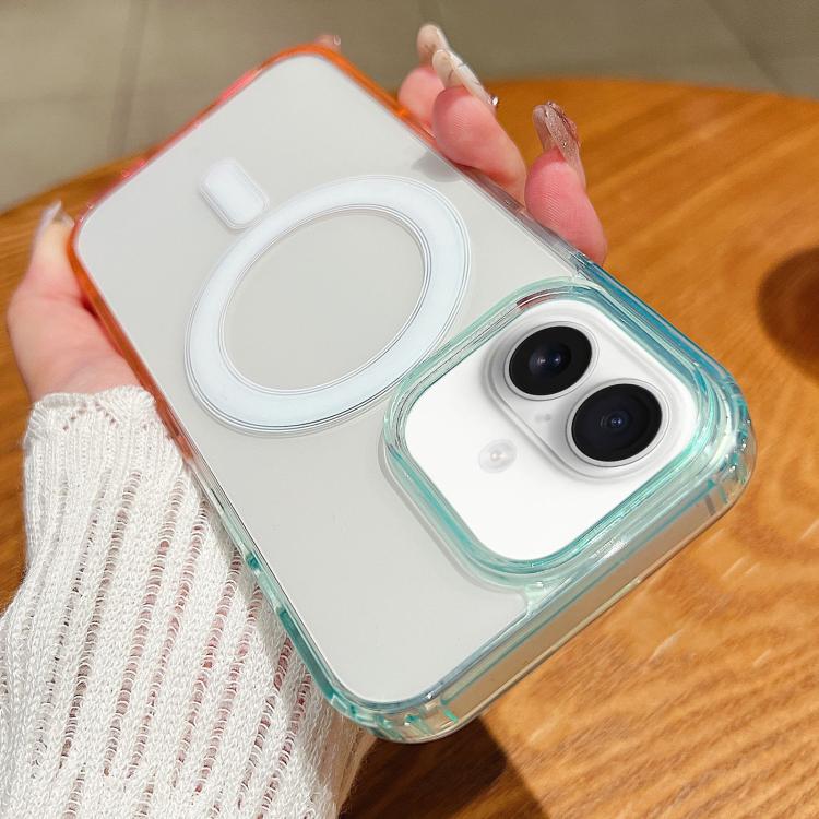 Contrast Color Gradient Transparent MagSafe Phone Case, For iPhone 17, For iPhone 16 Pro Max, For iPhone 16 Pro, For iPhone 16 Plus, For iPhone 16, For iPhone 15 Pro Max Apple Accessories engcon5558 More iPhone Cases - APEXEL INDIA - Mobile Lens - Mobile Camera Lens - Cellphone Accessories - Phone Lens - Smartphone Lens