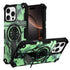 Camouflage Kickstand Rotating Shaft MagSafe Phone Case, For iPhone 16 Pro Max, For iPhone 16 Pro Apple Accessories engcam5610 iPhone 16 Pro Max - APEXEL INDIA - Mobile Lens - Mobile Camera Lens - Cellphone Accessories - Phone Lens - Smartphone Lens