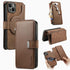 CaseNeo MagSafe RFID Anti-theft Zipper Wallet Retro Leather Phone Case, For iPhone 14 Apple Accessories engcas5618 iPhone 14 - CaseNeo - Mobile Lens - Mobile Camera Lens - Cellphone Accessories - Phone Lens - Smartphone Lens