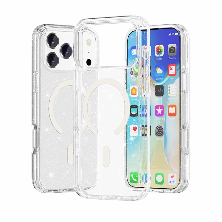 Terminator Style Glitter Powder MagSafe Magnetic Phone Case Apple Accessories engter5791 iPhone 17 Pro Max iPhone 17 Pro Max Cases - APEXEL INDIA - Mobile Lens - Mobile Camera Lens - Cellphone Accessories - Phone Lens - Smartphone Lens