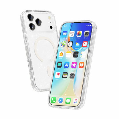 Terminator Style Glitter Powder MagSafe Magnetic Phone Case Apple Accessories engter5791 iPhone 17 Pro Max iPhone 17 Pro Max Cases - APEXEL INDIA - Mobile Lens - Mobile Camera Lens - Cellphone Accessories - Phone Lens - Smartphone Lens