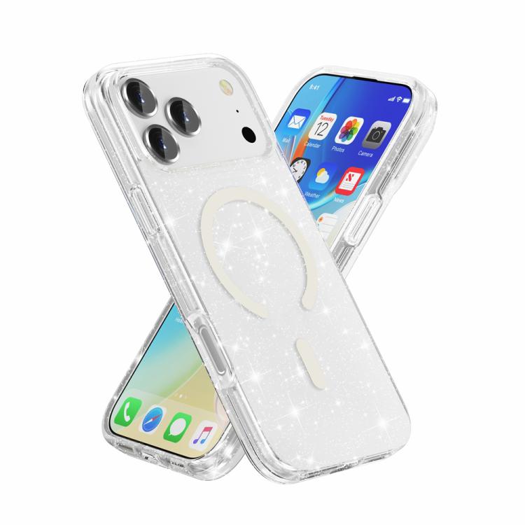 Terminator Style Glitter Powder MagSafe Magnetic Phone Case Apple Accessories engter5791 iPhone 17 Pro Max iPhone 17 Pro Max Cases - APEXEL INDIA - Mobile Lens - Mobile Camera Lens - Cellphone Accessories - Phone Lens - Smartphone Lens